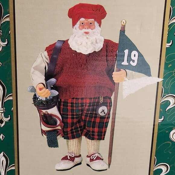 Holiday Treasures "Santas Hole in One" - Picture 2 of 9